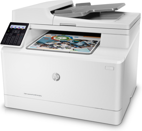 HP Color LaserJet Pro MFP M183fw Allt-i-ett A4 färglaserskrivare med WiFi (4 i 1) [19,5kg✔️] 7KW56A 7KW56AB19 817061 - 3