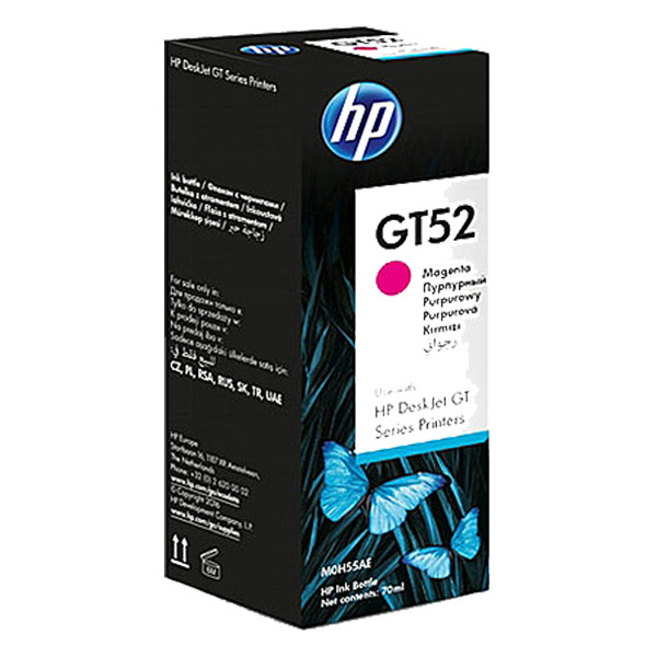 HP GT52 (M0H55AE) magenta bläcktank (original) M0H55AE 030692 - 1