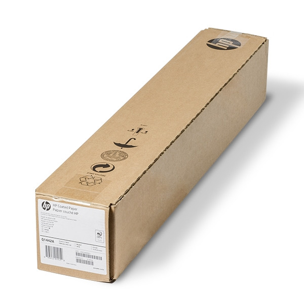 HP Pappersrulle 594mm x 45.7m | 90g | HP Q1442A | Coated Q1442A 151103 - 1