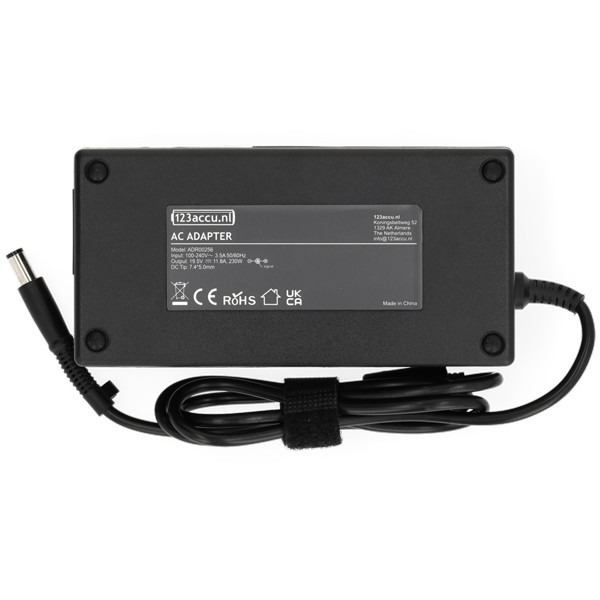 HP adapter 19,5V | 11,8A | 230W (varumärket 123ink) 533143-001 535592-001 583892-800 58892-800 593534-001 ADR00256 - 2