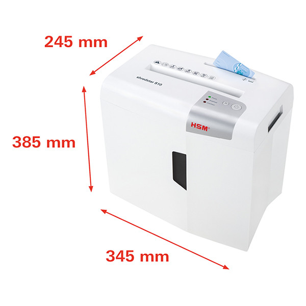 Dokumentförstörare P2 | HSM Shredstar S10 [4kg] 400951 - 3