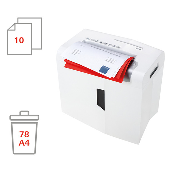 Dokumentförstörare P2 | HSM Shredstar S10 [4kg] 400951 - 4