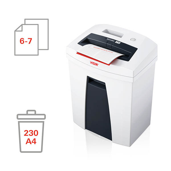 Dokumentförstörare P4 | HSM Securio C16 [4,5kg] 213429 - 3