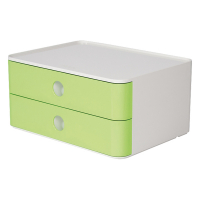 Förvaringslåda 2 lådor | Han Allison | limegrön