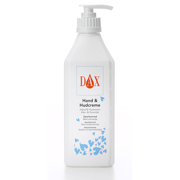 Hand & Hudcreme | Dax | oparfymerad | 600ml 217-15 361112 - 1