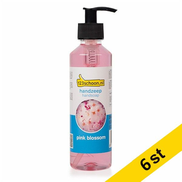 Handtvål 250ml | 123ink Eco Pink Blossom | 6st⭐ SDR06210 - 1