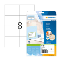 > Etiketter självhäftande | 105 x 74mm | Herma Premium 5062 | vit | 200st 230411