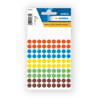 Herma 1831 Etiketter Manuell ø8 färgsorterad | 540st 1831 360163
