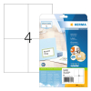 Adressetiketter A4 | 105 x 148mm | Herma Premium 8630 | vit | 40st 230539 - 1