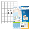 Adressetiketter A4 | 38,1 x 21,2mm | Herma Premium 4254 | vit | 6.500st 230423 - 1