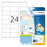 Adressetiketter A4 | 70 x 36mm | Herma Premium 8638 | vit | 240st 230546