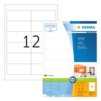 Adressetiketter A4 | 97 x 42,3mm | Herma Premium 4623 | vit | 2.400st 230585