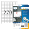 Avtagbara etiketter A4 | 17,8 x 10mm | Herma 10000 | vit | 6.750st 230632 - 1