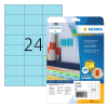 Avtagbara etiketter A4 | 70 x 37mm | Herma 4468 | blå | 480st 230776 - 1