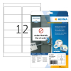 Avtagbara etiketter A4 | 99,1 x 42,3mm | Herma 10017 | vit | 300st 230620 - 1