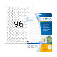 Herma Etikett avtagbara runda Ø20mm | Herma 4386 | 2.400st 4386 230400