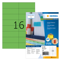 Herma Etiketter | 105 x 37mm | grön |  Herma 4259 | 1.600st 4259 230462