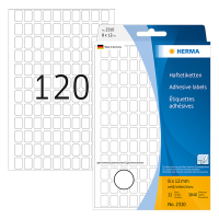 Herma Etiketter 8 x 12mm | Herma 2310 | vit | 3.840st 2310 230427