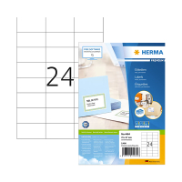 Herma Etiketter A4 | 70 x 37mm | Herma Premium 4464 | 2.400st 4464 238358