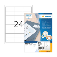 Etiketter Inkjet A4 | 66 x 33,8mm | Herma 10779 | vit | 1.920st 230824