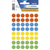 Herma Etiketter Manuell ø12 färgsorterad | Herma 1851 | 240st 1851 360161 - 1