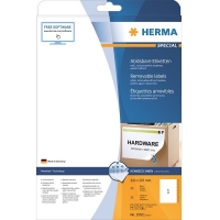 Herma Etiketter avtagbara A4 | 210 x 297mm | Herma 10021 | 25st 10021 238352