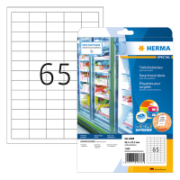 Herma Frysetiketter | 38,1 x 21,2mm | vit | Herma 4388 | 1.625st 4388 230479