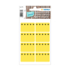Frysetiketter 26 x 40mm | fluorescerande gul | Herma 3771 | 48st 230938 - 1