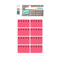 Frysetiketter 26 x 40mm | fluorescerande röd | Herma 3772 | 48st 230940