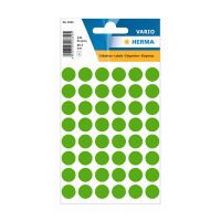 Herma Markeringspunkter 13mm Ø grön | Herma 1855 | 240st 1855 230981
