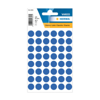 Herma Markeringspunkter 13mm Ø mörkblå | Herma 1853 | 240st 1853 230980