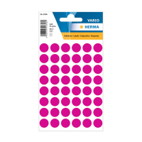 Herma Markeringspunkter 13mm Ø rosa | Herma 1856 | 240st 1856 230986