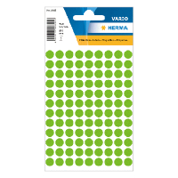 Herma Markeringspunkter 8mm Ø | grön | Herma 1845 | 540st 1845 230425