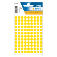 Herma Markeringspunkter 8mm Ø | gul | Herma 1841 | 540st 1841 230419