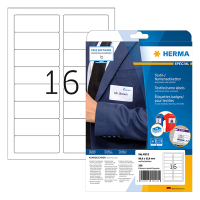 Herma Textiletiketter | 88,9 x 33,8mm | vit | Herma 4515 | 320st 4515 230510