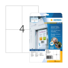 Väderbeständiga folieetiketter A4 | 105 x 148mm | Herma 4576 | vit | 80st 230852 - 1