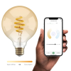 Hombli Smart lampa | E27 | Glob | Guld | 1800K-2700K | 5.5W | dimbar (via app) HB068 LHO00039 - 3