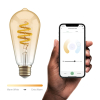 Hombli Smart lampa | E27 | ST64 | Guld | 1800K-2700K | 5.5W | dimbar (via app) HB067 LHO00037 - 3