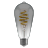 Hombli Smart lampa | E27 | ST64 | Smokey | 1800K-6500K | 5.5W | dimbar (via app) HB069 LHO00038 - 2