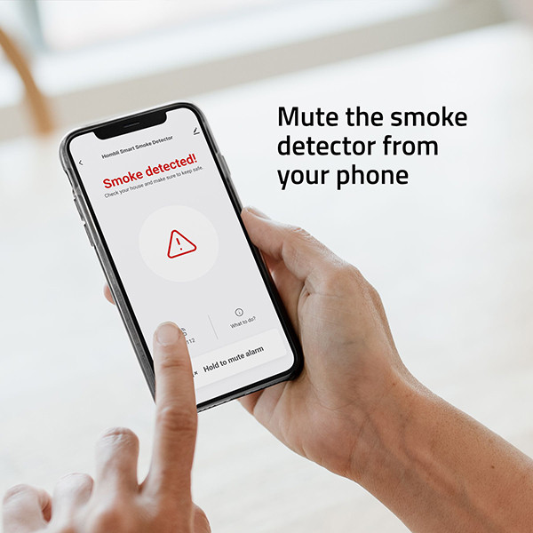 Hombli Smart smoke detector | vit HBSA-0109 500758 - 5