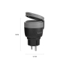 Hombli Smart socket utomhusuttag | 16 A | svart HB126 LHO00095 - 2