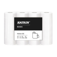 Hushållspapper 2-lag | Katrin Basic Kitchen | 90m | 32st rullar  360202