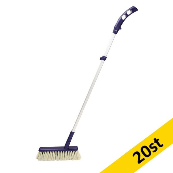 Sopborste med skaft | HT MAX klick | blå | 20st SE200010 - 1