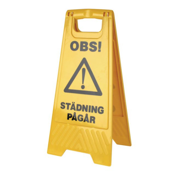 Varningsskylt "Städning pågår - Våta golv" SE200089 - 1