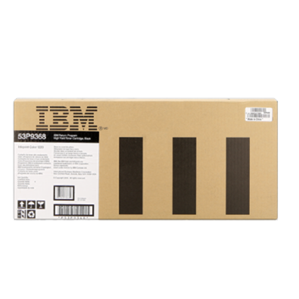 IBM 53P9368 svart toner hög kapacitet (original) 53P9368 081298 - 1