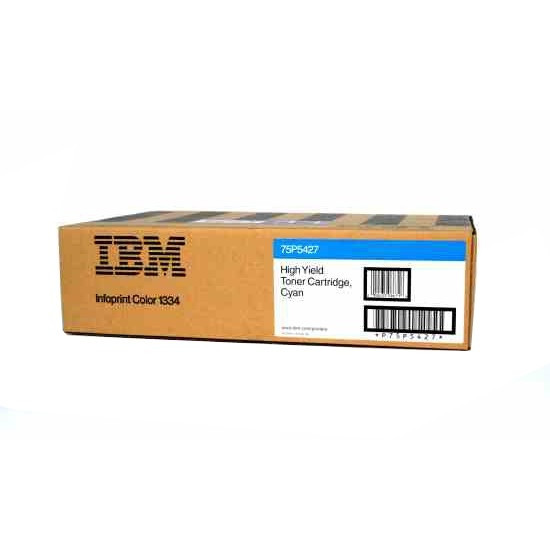 IBM 75P5427 cyan toner hög kapacitet (original) 75P5427 081156 - 1