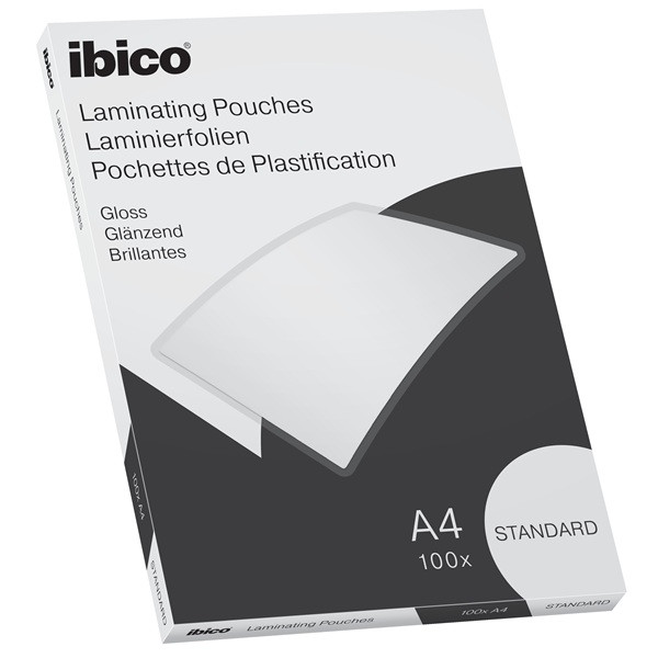 Lamineringsfickor A4 125 mik. | blank | IBICO 100st 427192 - 1