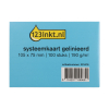 Indexkort linjerat | 105 x 75mm | 123ink | 100st 301416 - 1