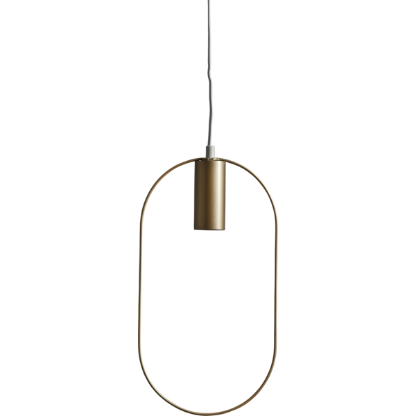 Inomhusdekoration Shape Hängande | 20x38cm | guld [Star Trading] 707-40 501724 - 1