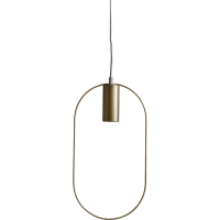 Inomhusdekoration Shape Hängande | 20x38cm | guld [Star Trading] 707-40 501724